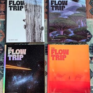 Set of 4 - Flow Trip Magazines